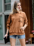 Load image into Gallery viewer, Sage Green Terry Washed Pullover
