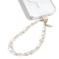 Load image into Gallery viewer, Crystal Pearl Gold Phone Charm: Crystal Pearl Gold
