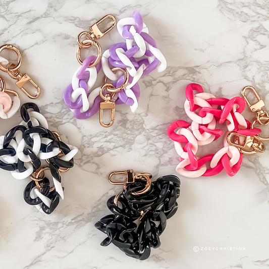 Chunky Acrylic Bag Chains