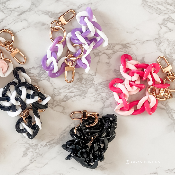 Chunky Acrylic Bag Chains