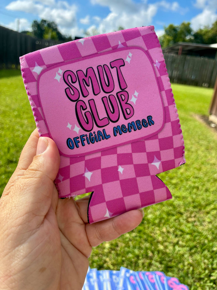 Smut club official members koozie - regular